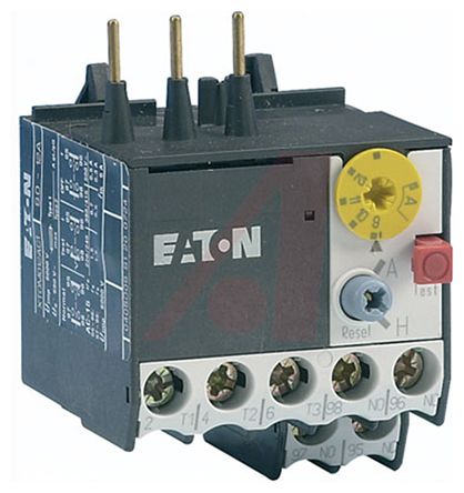 Eaton, XT Overload Relay 1 NO/1 NC, 12A F.L.C, 10A Contact Rating, 2.6 W 3P
