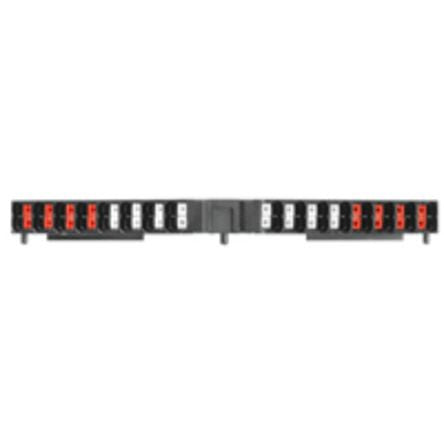 Weidmüller 1173780000 P Series DIN Rail Terminal Block Black, 1.5mm², 8-Level, Push-in