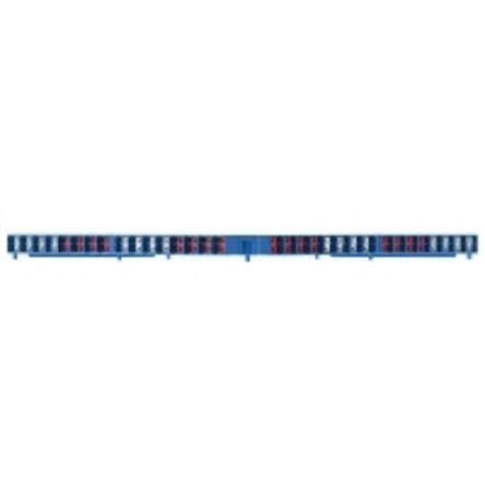 Weidmüller 1267810000 P Series DIN Rail Terminal Block Blue, 1.5mm², 16-Level, Push-in