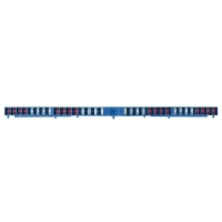 Weidmüller 1267800000 P Series DIN Rail Terminal Block Blue, 16-Level, Push-in