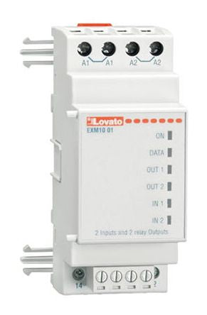 Lovato EXM Series PLC Expansion Module for Use with Modular Products