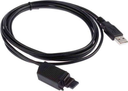 WAGO Connecting Cable, Male Plug to, Black, 2.5 m