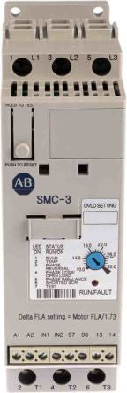 Allen Bradley SMC-3 Soft Starter 460V ac, 15 kW, 3 Phase, IP2X
