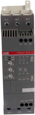 ABB PSR Soft Starter 600V ac, 18.5 kW, 3 Phase, IP10, IP20