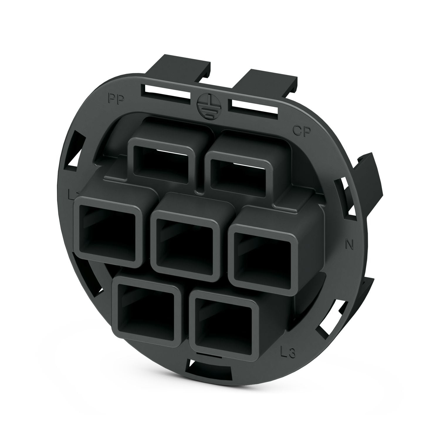 CHARX connect modular, Type 2, Protective cap, Accessories, circular, for strain relief and touch protection, IEC 62196-2