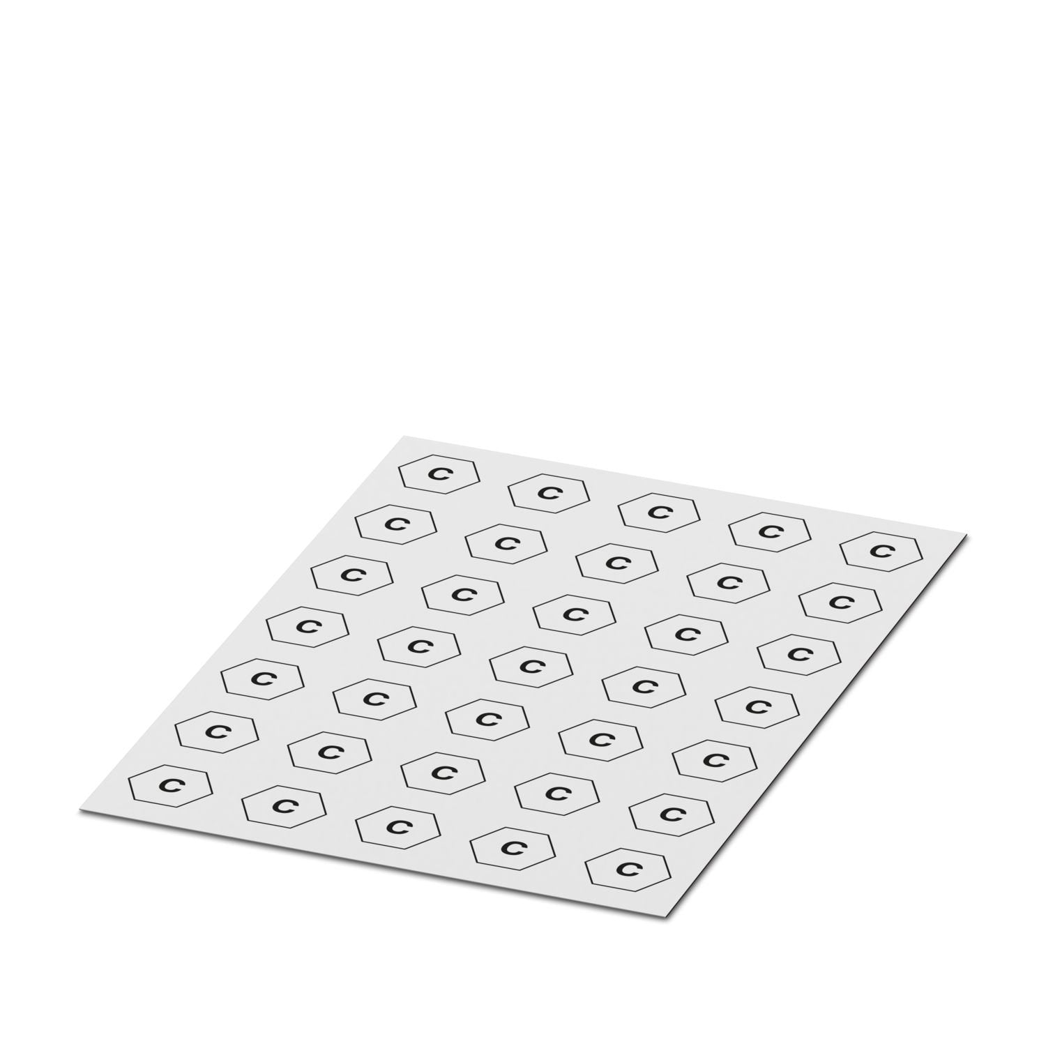 CHARX connect, Label, Accessories, For AC type 2 infrastructure charging socket and for AC type 2 infrastructure charging plug, DIN EN 17186