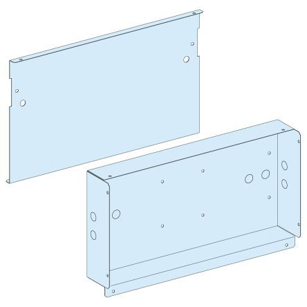 Schneider Electric Cable Clamp, Busbar Cover, 653 mm x 577mm, White