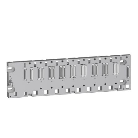 Schneider Electric Modicon X80 Series Rack for Use with IO Module 6.5 cm x 4550000.00 mm x 15.5cm
