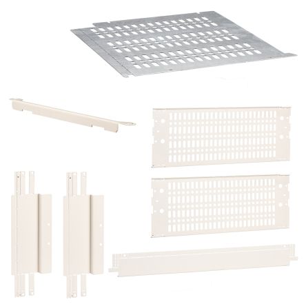 Schneider Electric Steel Cover Plate Front and Rear Horizontal Partition, 500mm W for Use with PrismaSeT PrismaSeT P