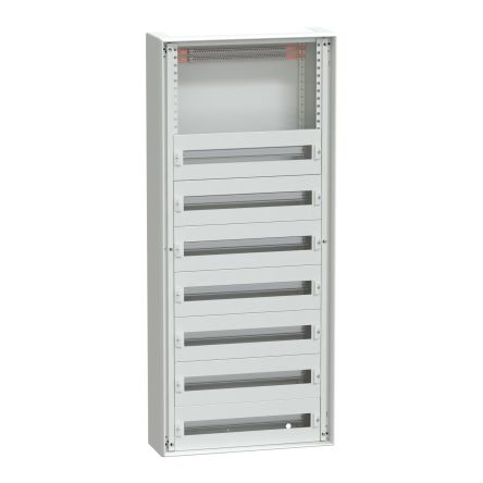 Schneider Electric PrismaSeT G Series White Metal General Purpose Enclosure, IP30, IK07, IK08 595 mm, 1380 mm, 205 mm
