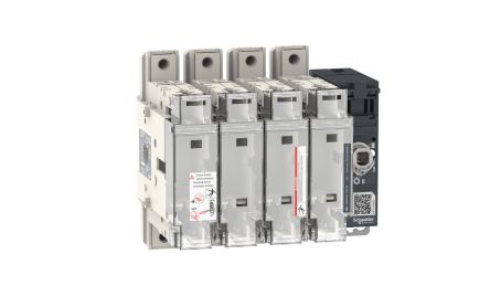 Schneider Electric Fuse Switch Disconnector, 4-Pole, 125A, NH00