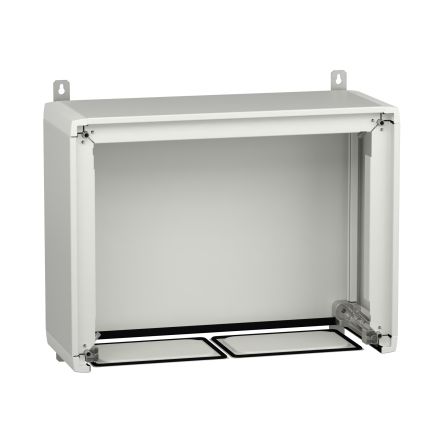 Schneider Electric PrismaSeT G Series White Metal General Purpose Enclosure, IP55, IK10 450 mm, 575 mm, 260 mm