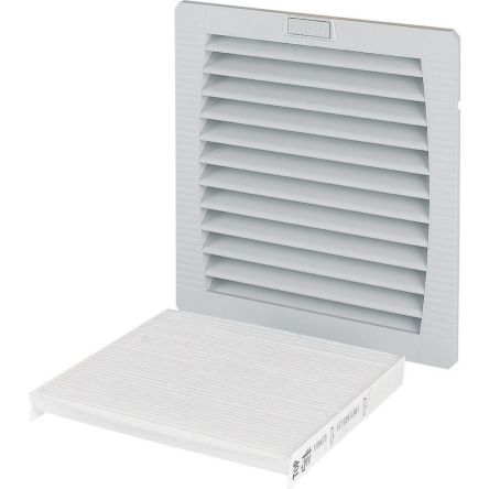 Eaton xEffect E-FAN Series Fan Filter for 177 x 177 mm Fans, Plastic Filter, Plastic Frame, 34 mm 202mm 34 mm