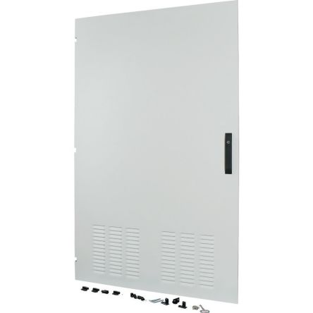 Eaton xEnergy Main Series Lockable Steel Black RAL 7035 Single Door, 1615 mm H, 995mm W, 35 mm D, 35 mm L for Use with