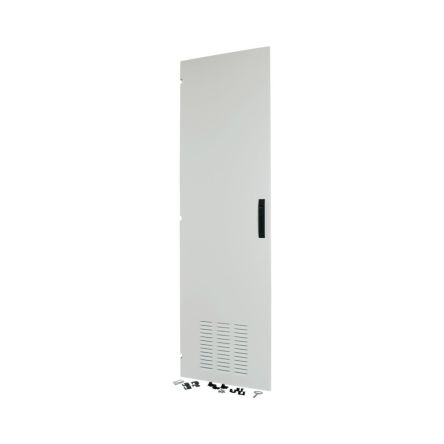 Eaton xEnergy Main Series Lockable Steel Black RAL 7035 Single Door, 1940 mm H, 595mm W, 34 mm D, 34 mm L for Use with