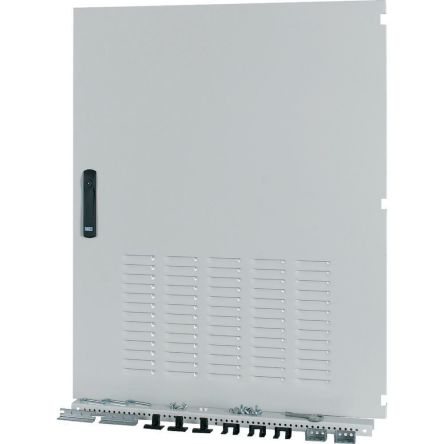 Eaton xEnergy Main Series Lockable Steel Black RAL 7035 Single Door, 965 mm H, 792mm W, 34 mm D, 34 mm L for Use with