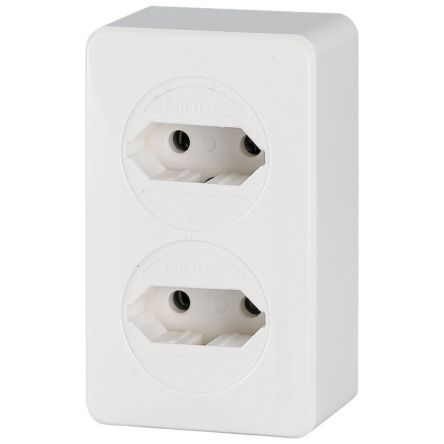Eaton Distribution Block, 2 Way, 230V, 16A, White