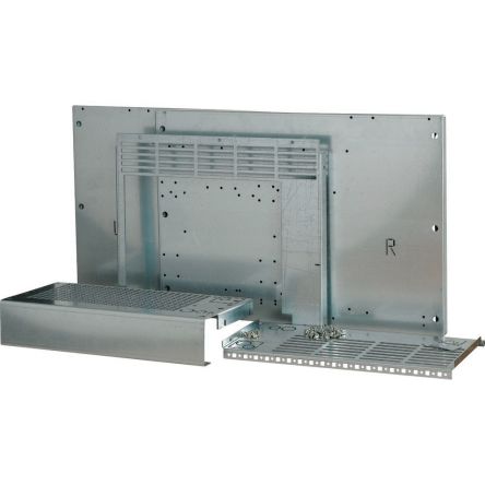 Eaton Grey Mounting Plate Metal Faceplate & Mount Plate