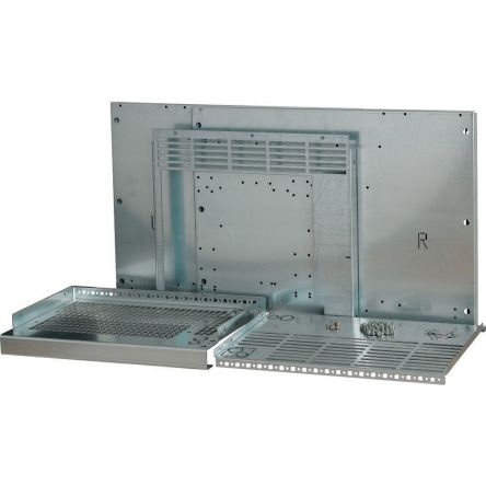 Eaton Grey Mounting Plate Metal Faceplate & Mount Plate