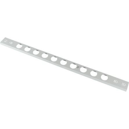 Eaton Metal Cable Ducting Support Cable Duct for Use with xEnergy Main LV Switchgear, 10 Rings 21 mm, 68 mm, 995mm