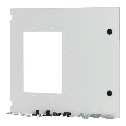 Eaton Steel Black RAL 7035 Enclosure, 540 mm H, 592mm W, 30 mm D, 30 mm L