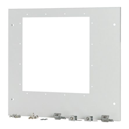 Eaton Steel Powder Coated Front Plate Front Cover, 592mm W, 30 mm L for Use with Enclosure