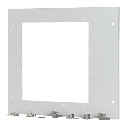 Eaton Steel Powder Coated Front Plate Front Cover, 592mm W, 30 mm L for Use with Enclosure
