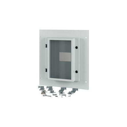 Eaton Grey Front Plate Steel Faceplate & Mount Plate