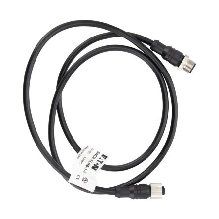 Eaton Male Straight to Female Straight Cable, 1 m