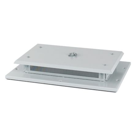 Eaton xEnergy Main Series RAL 7035 Grey Steel Top, 89 mm H, 332mm W, 482 mm D, 482 mm L, for Use with Bottom planking,