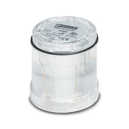 Phoenix Contact PSD Series Clear Static Effect Flashing Light Element, LED Bulb 24V dc, DC, IP65