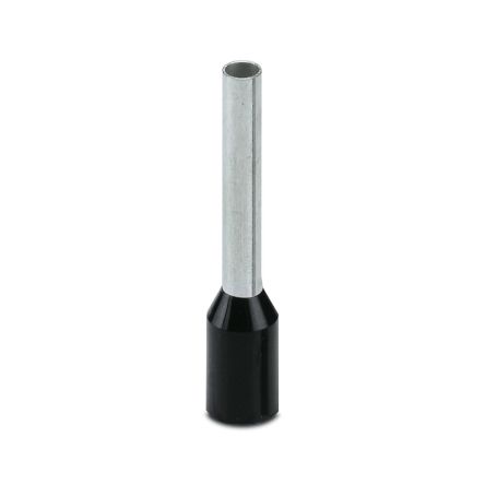 Phoenix Contact, AI Insulated Ferrule, 1.7 mm Pin Diameter, Black