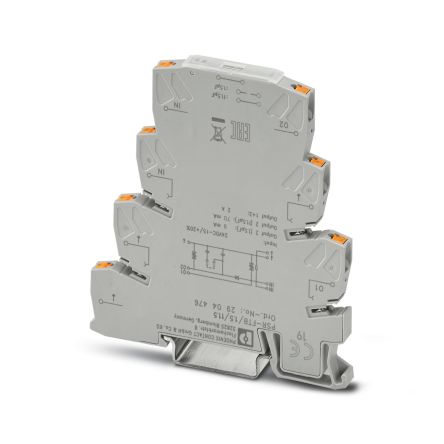 Phoenix Contact 2904476 PSR-FTB/1.5/11.5 Series Terminal Block Green, 2.5mm², Push-in