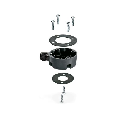 Phoenix Contact Black Mounting Accessory for use with Tube 25 mm