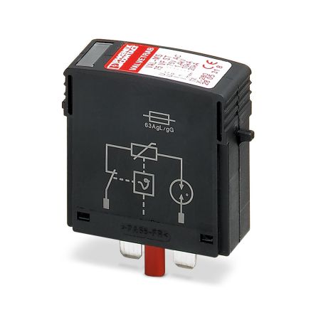 Phoenix Contact, VAL Surge Protection Plug 100V Maximum Voltage Rating 20 A Maximum Surge Current Type 2 Surge