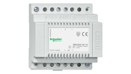 Schneider Electric KNX Power Supply DIN Rail Power Supply 253V ac AC Input 24V, 1 A Output 24 W