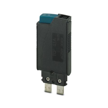 Phoenix Contact TCP Thermal Magnetic Circuit Breaker - 1-Pole, DIN Rail, 100mA Current Rating, 2000 A, 250V ac, 65 V dc