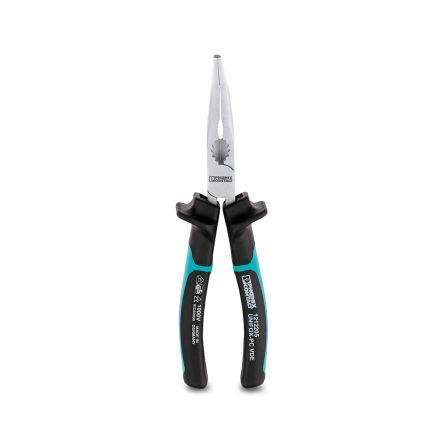 Phoenix Contact 1212205 1-Piece Nose Plier, 170 mm Overall VDE/1000V Approved