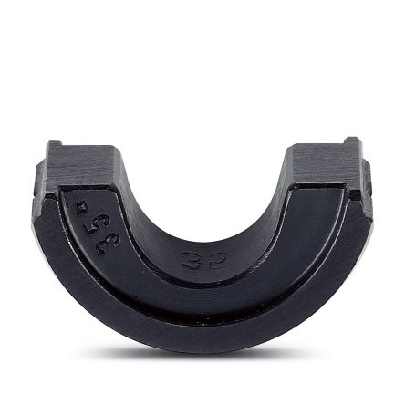 Phoenix Contact, CRIMPFOX-C Crimp Die, Coaxial Type Crimp Insert Black