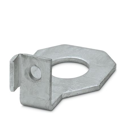 Phoenix Contact 2905 Series Zinc Bracket for Use with FLT-ISG-100-EX Isolating Spark Gap x 111 mm x 70mm