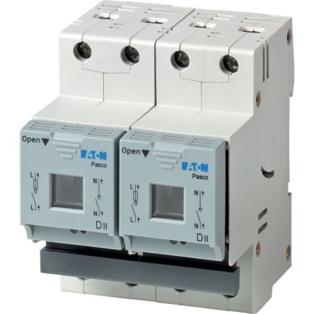 Eaton Fuse Switch Disconnector, 2-Pole, 25 A, 25A