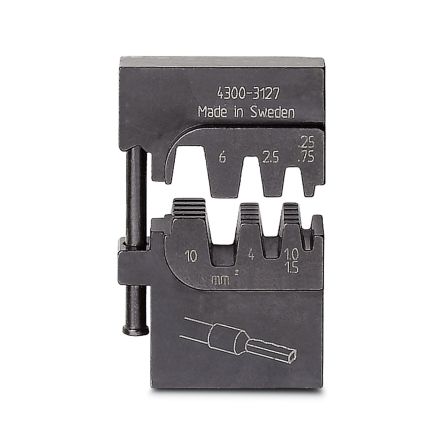 Phoenix Contact, CRIMPFOX-M Crimp Die, Coaxial Type Crimp Tool Black