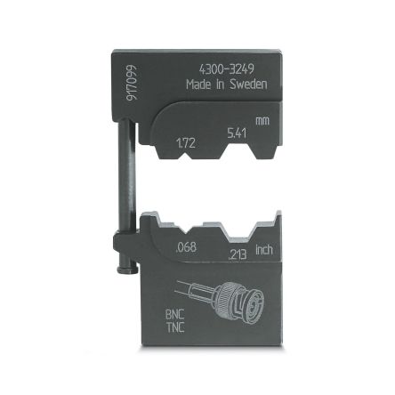 Phoenix Contact, CRIMPFOX-M Crimp Die, Hex size 5.41 mm Black