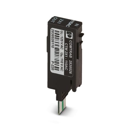 Phoenix Contact, CTM Surge Protection Plug 110V dc Maximum Voltage Rating