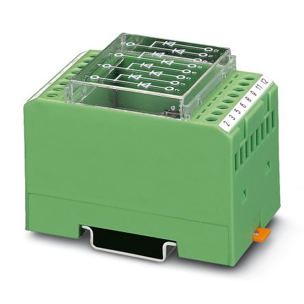 Phoenix Contact 2954798 EMG 45-DIO 8E/LP Series Component Terminal Block Green, 0.2mm², 4 mm², Screw