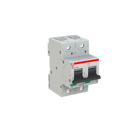 ABB S800S Miniature Circuit Breaker, 2-Pole, 16A, Type D, 240V ac AC, 50 kA Breaking Capacity