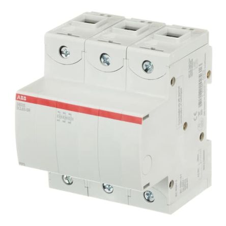 ABB S803S Series Residual Current Circuit Breaker, 63A, 3-Pole