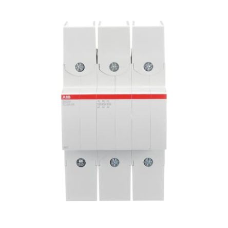 ABB S803W Series Residual Current Circuit Breaker, 63A, 3-Pole