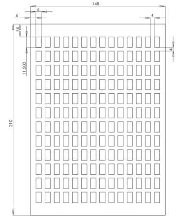 ABB White Electrical Label Sheet, Pack of 1 Per Pack