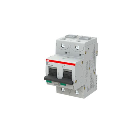 ABB S800S Miniature Circuit Breaker, 2-Pole, 50A, Type C, 240V ac AC, 50 kA Breaking Capacity